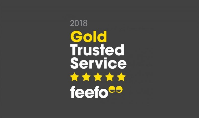 Maple Parking Feefo Gold Service Award