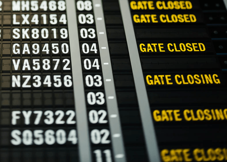 Gate closing