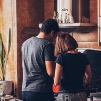 Couple Cooking Valentines