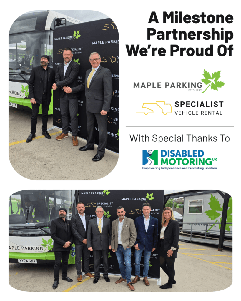 Maple Parking - Specialist Vehicle Rental - Announcement